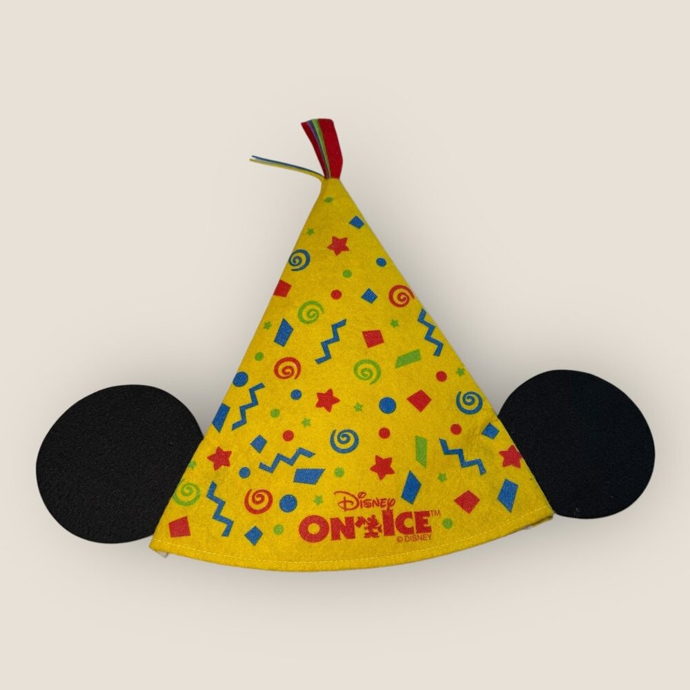 Disney On Ice Felt Party Hat With Mickey Mouse Ears
